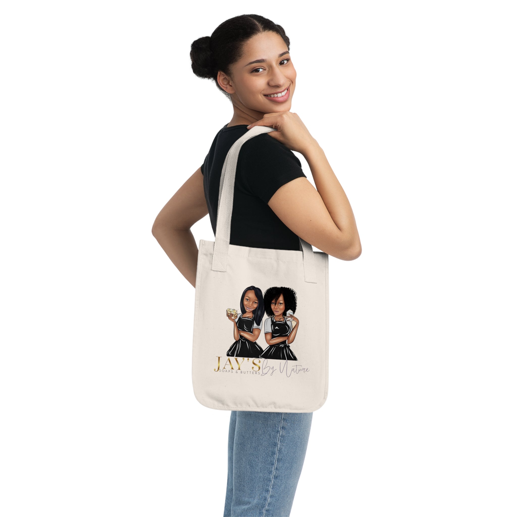 Organic Canvas Tote Bag