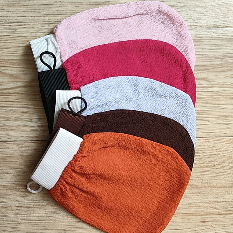 Rayon Bathing Gloves Single Layer