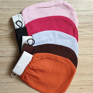 Rayon Bathing Gloves Single Layer