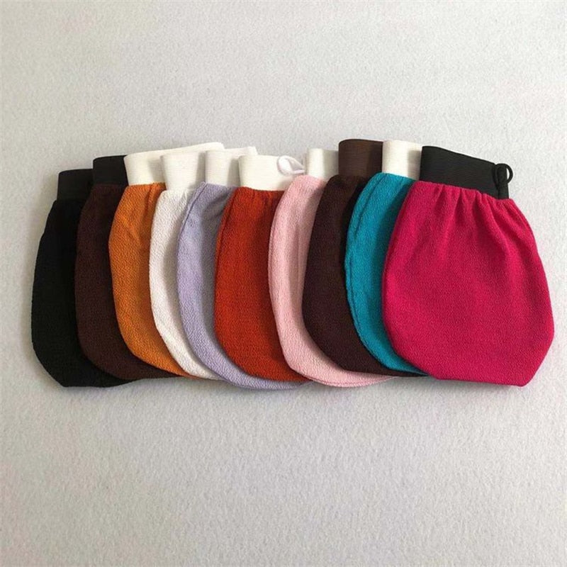 Rayon Bathing Gloves Single Layer